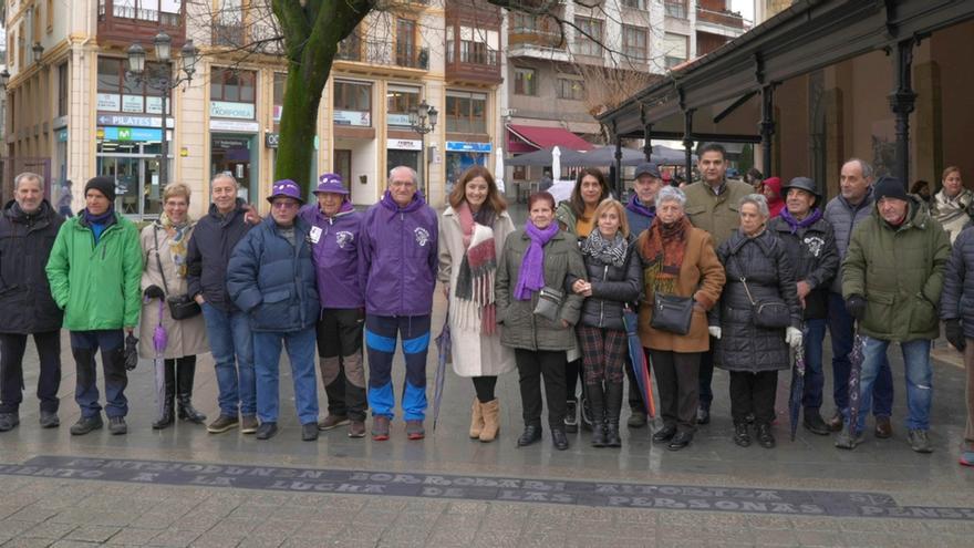 Homenaje a la Plataforma de Pensionistas de Santurtzi