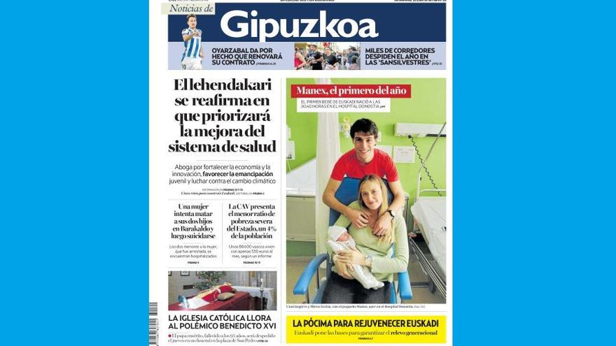 Portada 2 de enero.