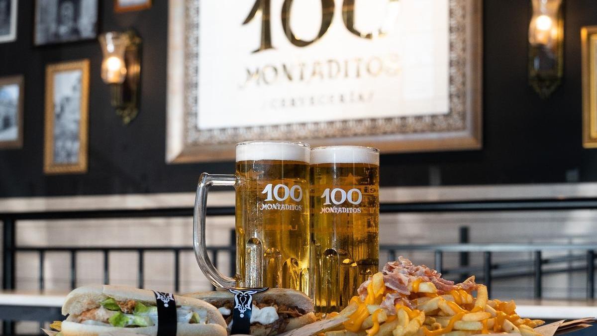 La promoción anticrisis de 100 Montaditos hace un guiño a las pesetas.