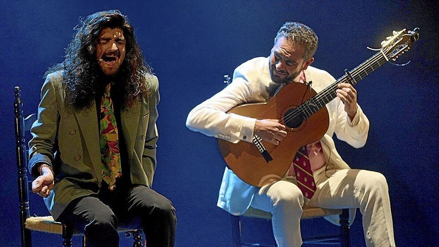 Concierto del cantaor Israel Fernández y el guitarrista Diego del Moral en Baluarte. | FOTO: IÑAKI PORTO