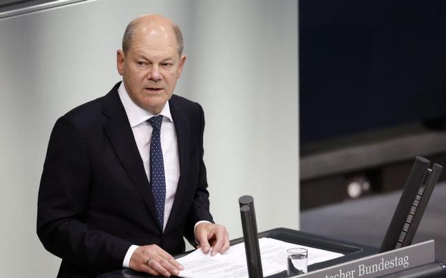 El canciller alemán, Olaf Sholz.