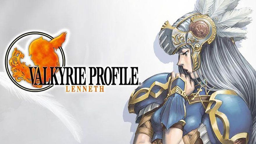 Logo del videojuego 'Valkyrie Profile: Lenneth'.