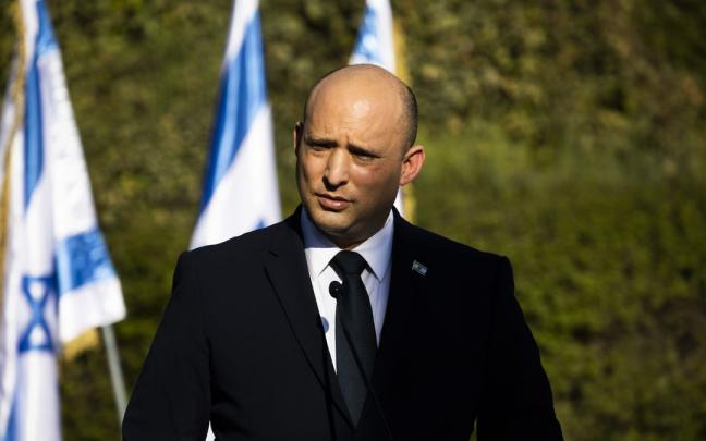 El actual primer ministro, Naftali Benet.