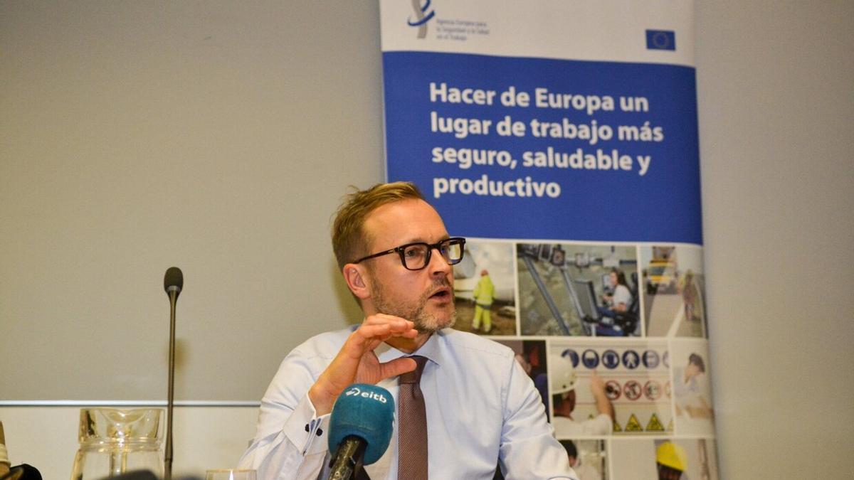 El portavoz de la Representación de la Comisión Europea en el Estado español, Maciej Berestecki.