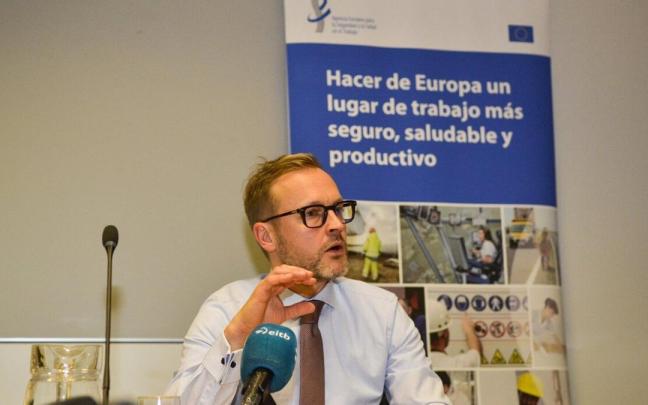 El portavoz de la Representación de la Comisión Europea en el Estado español, Maciej Berestecki. El portavoz de la Representación de la Comisión Europea en el Estado español, Maciej Berestecki.