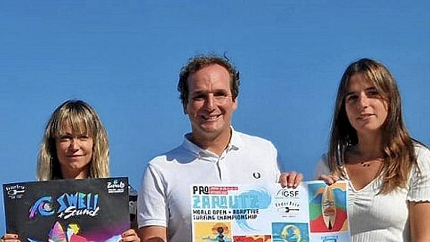 Presentaci&oacute;n del Pro Zarautz que se celebrar&aacute; en octubre. | FOTO: N.G.