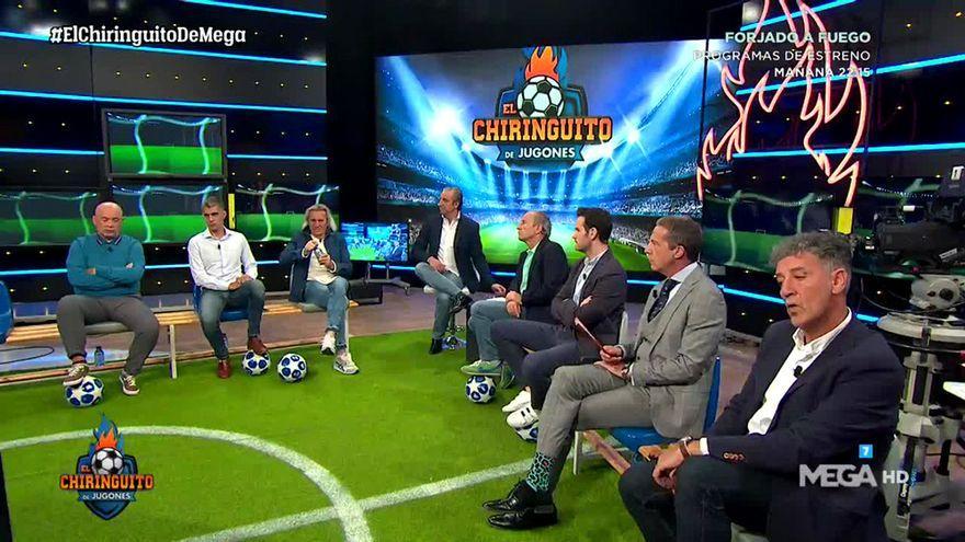 Una imagen de 'El Chiringuito de Jugones' (Mega).