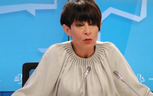 La portavoz de Bildu, Maddalen Iriarte La portavoz de Bildu, Maddalen Iriarte