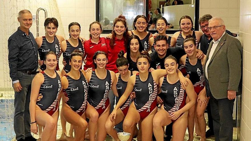 Enorme papel del Club Waterpolo Iruña en la Kopa de Euskalherria