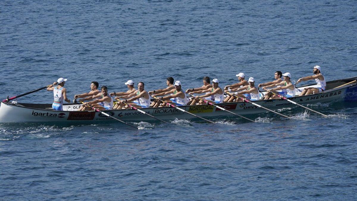 Donostiarra ha peleado de tú a tú con Urdaibai, aunque ha cedido en el largo de vuelta.