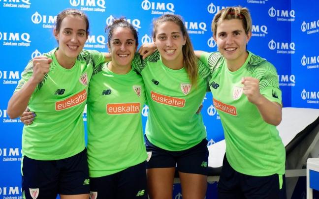 El Athletic femenino pasa los reconocimientos médicos El Athletic femenino pasa los reconocimientos médicos