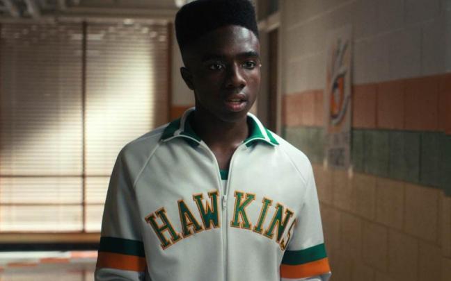 Caleb McLaughlin interpretando a Lucas Sinclair en 'Stranger Things'. Caleb McLaughlin interpretando a Lucas Sinclair en 'Stranger Things'.