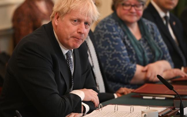 El primer ministro británico, Boris Johnson.