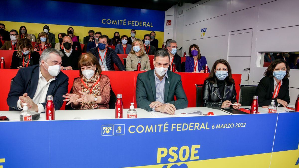 Imagen del último Comité Federal del PSOE.