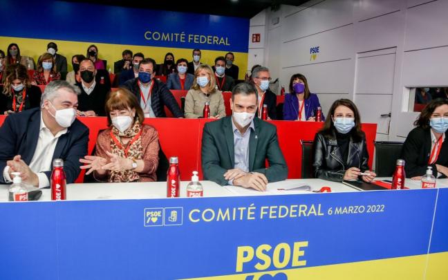 Imagen del último Comité Federal del PSOE. Imagen del último Comité Federal del PSOE.