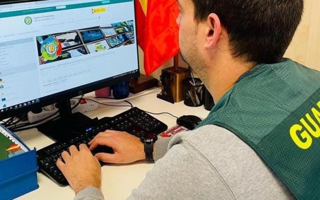 Un agente especializado en delitos informáticos.