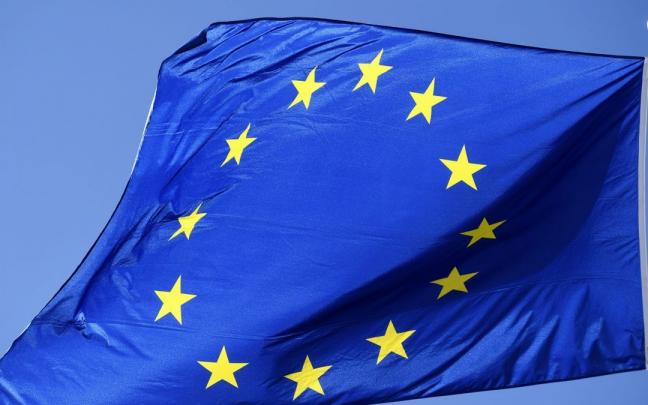 Bandera de la Uni&oacute;n Europea.