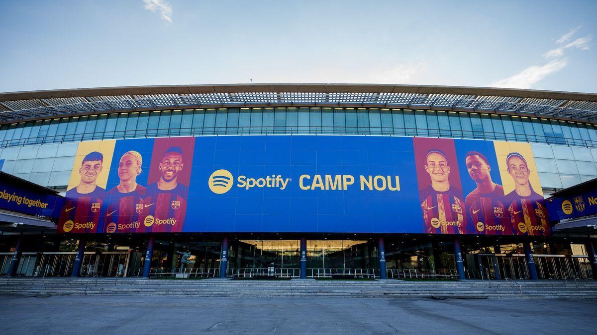 Fachada del Spotify Camp Nou.
