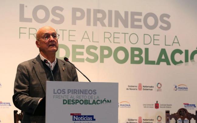 Bernardo Ciriza, consejero de Cohesión Territorial. Bernardo Ciriza, consejero de Cohesión Territorial.