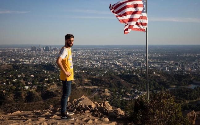 Zuhaitz Gurrutxaga en &lsquo;Herri Txiki, Amerika Handi&rsquo;.