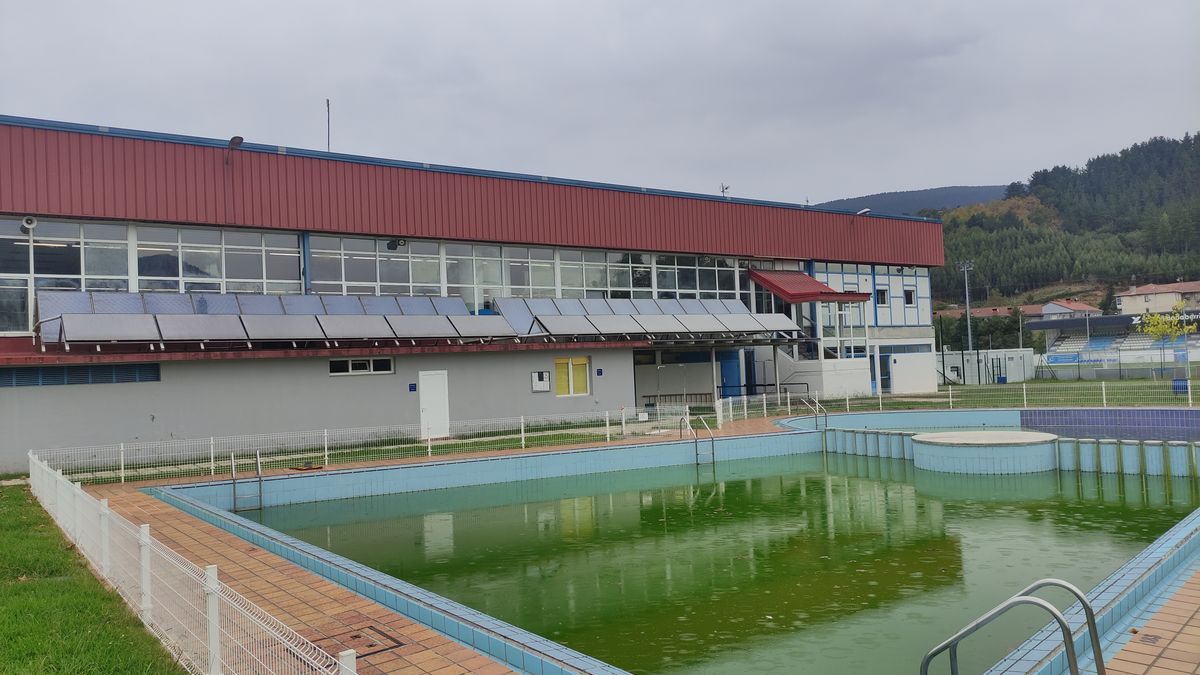 La piscina de verano actual.