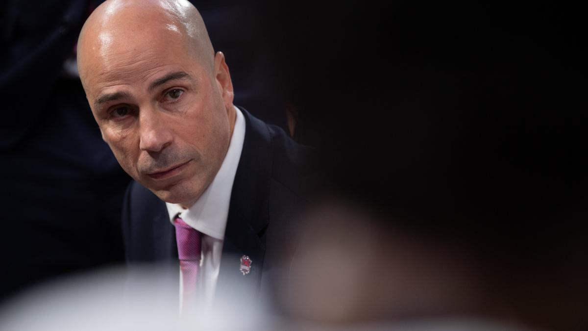 Peñarroya, en un momento del partido ante el Efes