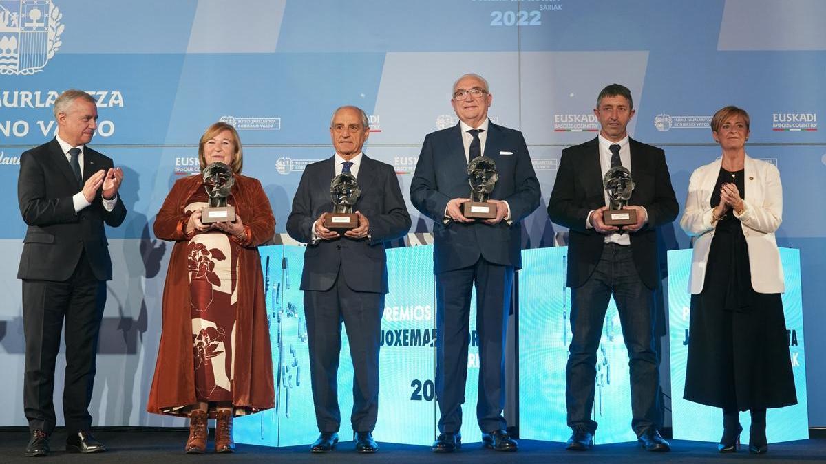 Foto de los premiados