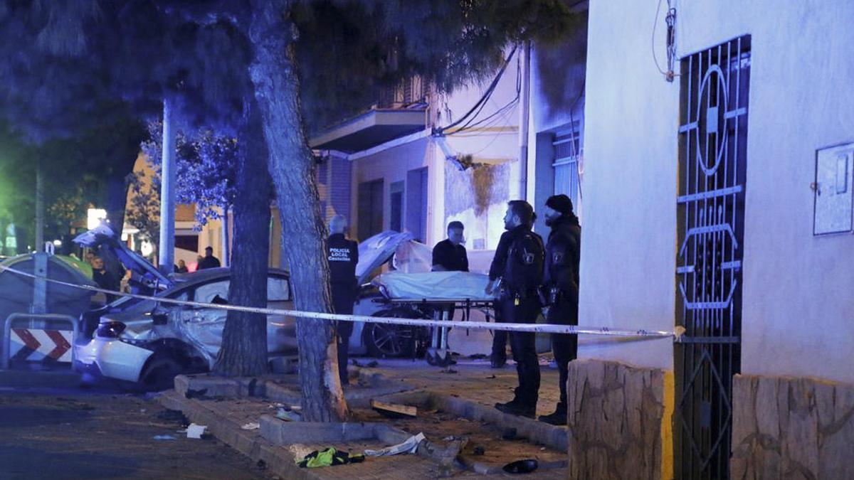 Tres personas fallecieron en el atropello de Castellón.