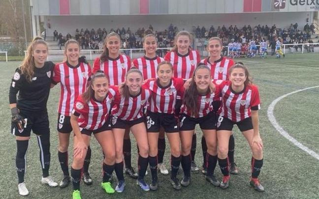 El Athletic C se impuso al Bizkerre en el derbi