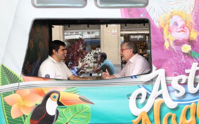 Las terrazas de Bilbao se preparan para Aste Nagusia