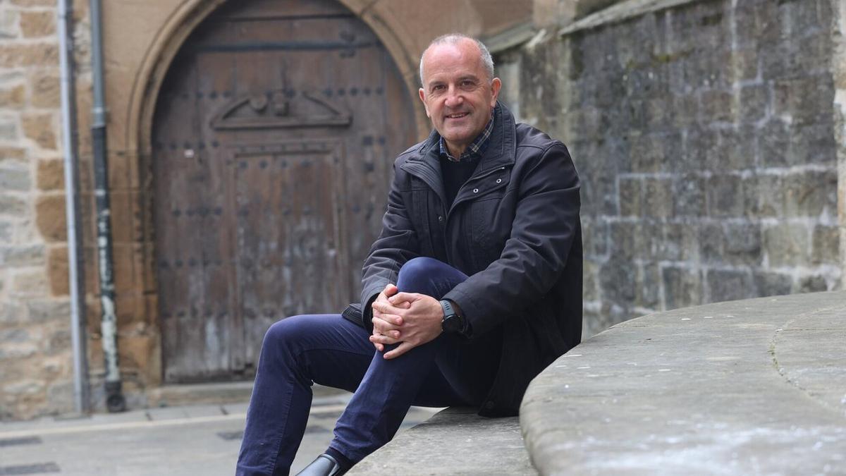 Juan Echenique, autor del libro "Secretos de Pamplona".