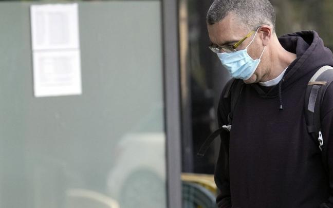 El compañero de Helena Jubany, en los juzgados para declarar como imputado por su asesinato en 2001. El compañero de Helena Jubany, en los juzgados para declarar como imputado por su asesinato en 2001.