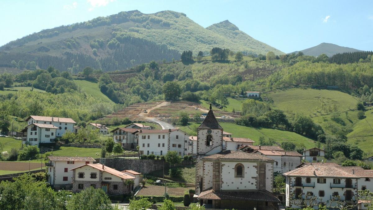 Vista de Sunbilla, donde sustraída la tarjeta