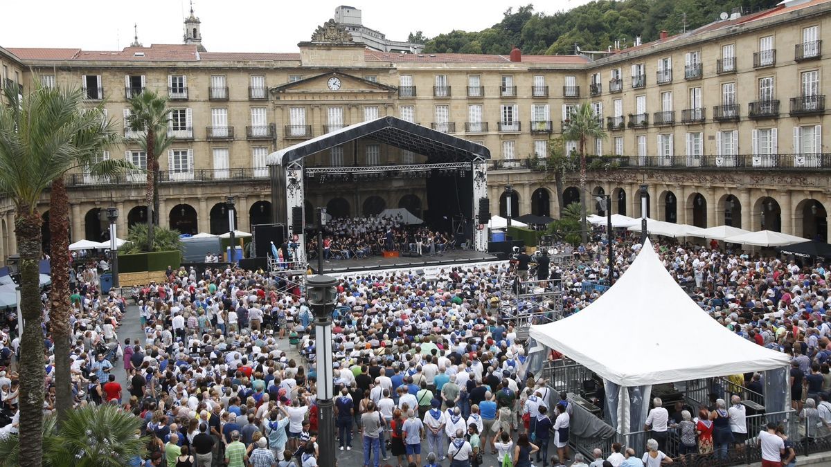 Aste Nagusiko azken igandean ospatuko da, abuztuaren 28an, 13:00etan, Plaza Berrian