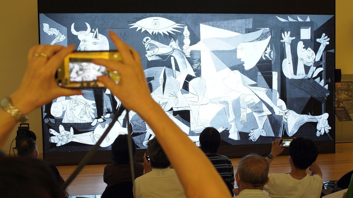 El ‘Guernica’ llega a Tokio en pantalla gigante