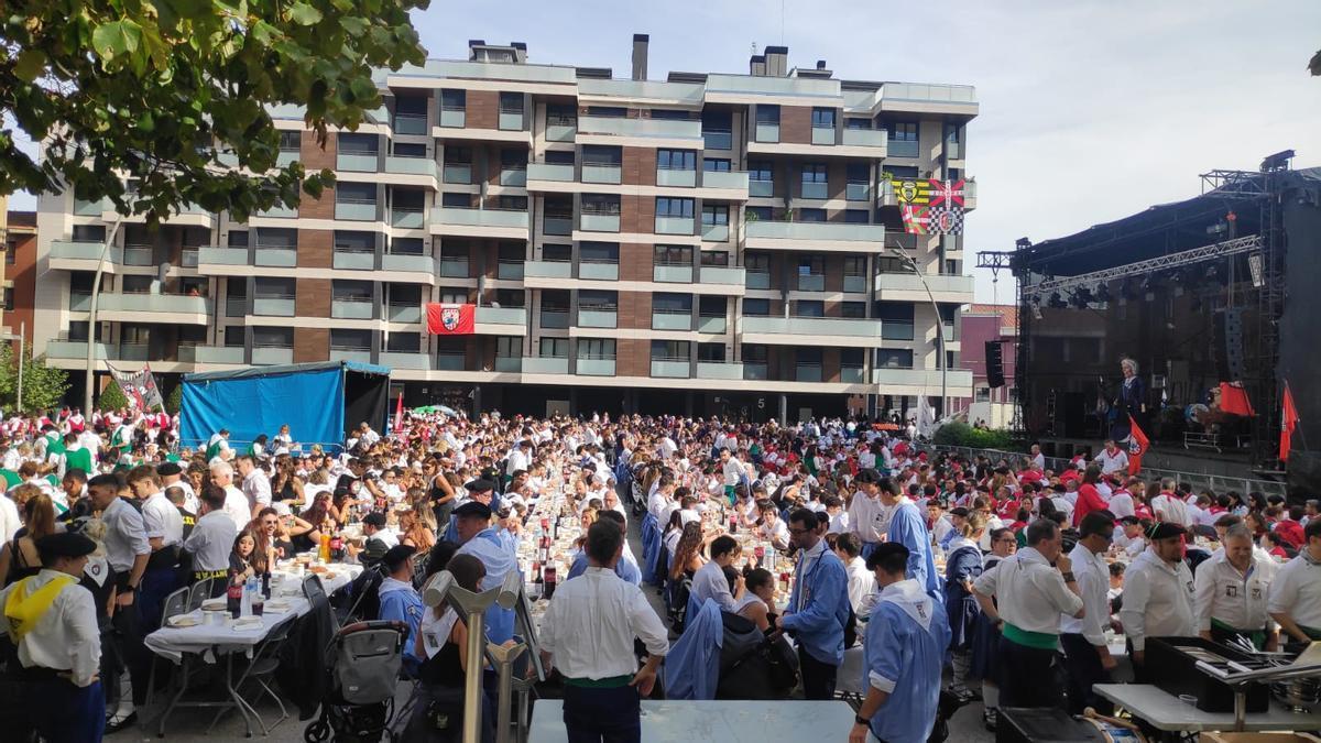 Comida de cuadrillas de Basauri