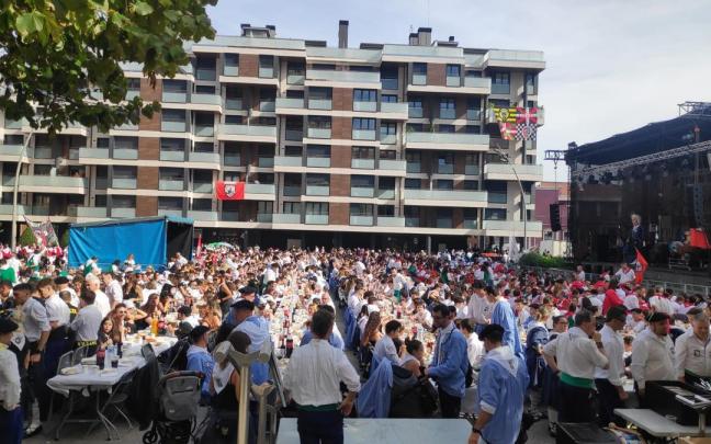 Comida de cuadrillas de Basauri