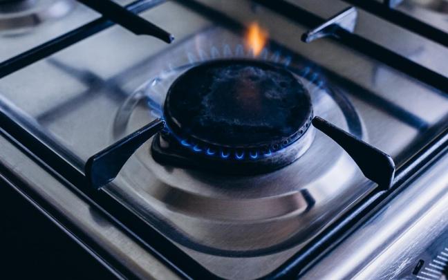 Cocina de gas.