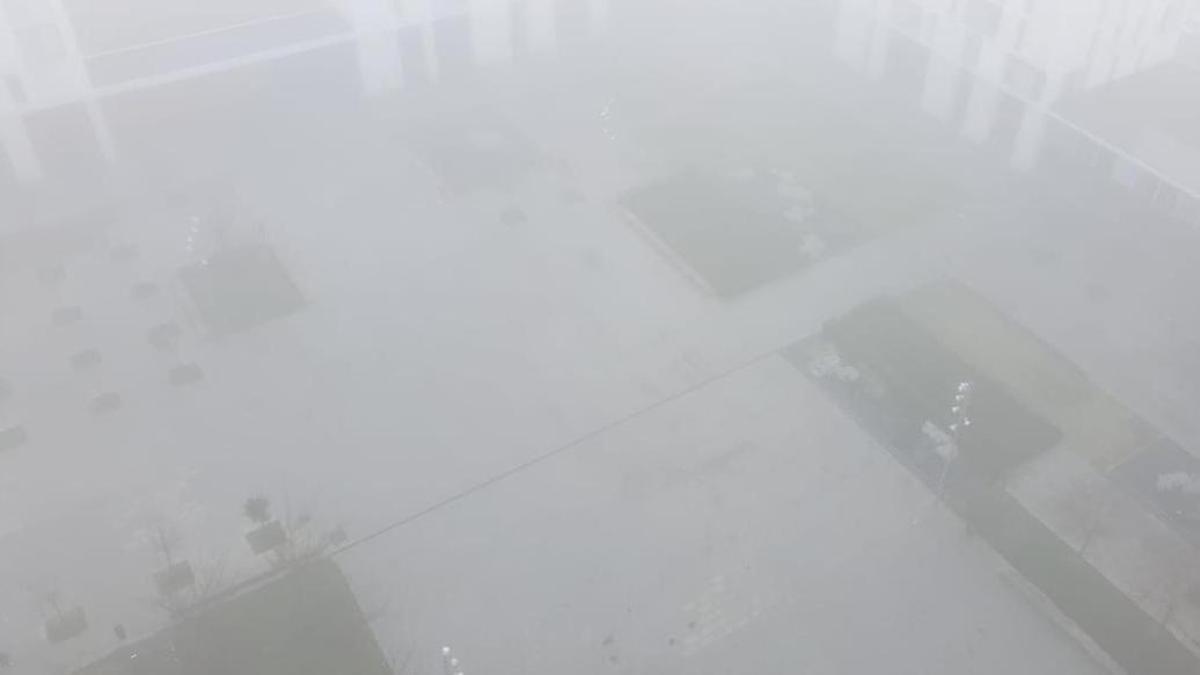 La niebla en Zabalgana