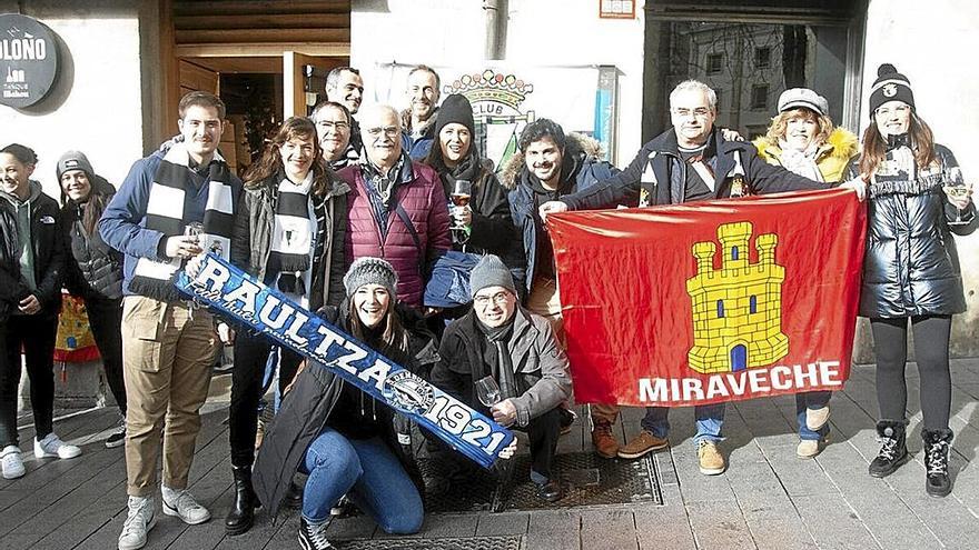 La afición albiazul vibró ayer con el triunfo del Alavés.