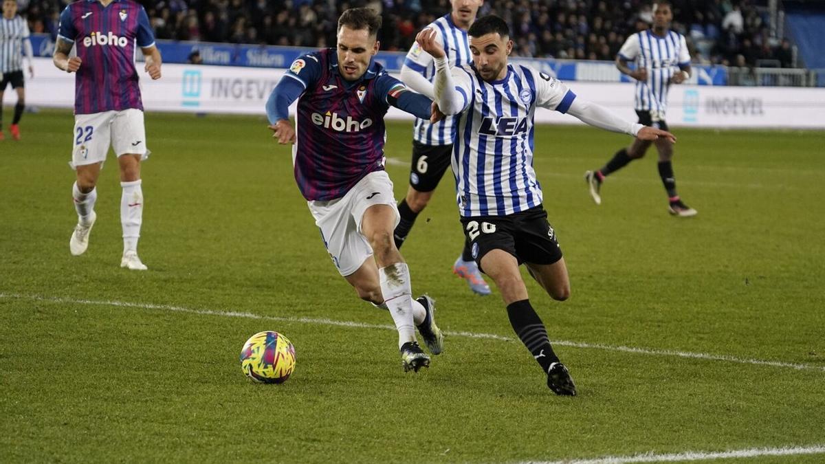 El Eibar no pudo puntuar en Vitoria.