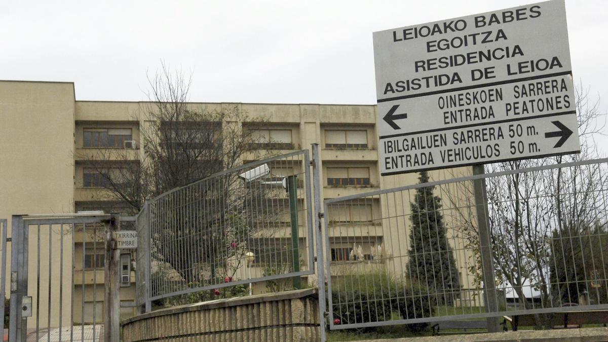 Imagen de archivo de la residencia foral de Leioa que va a ser transformada