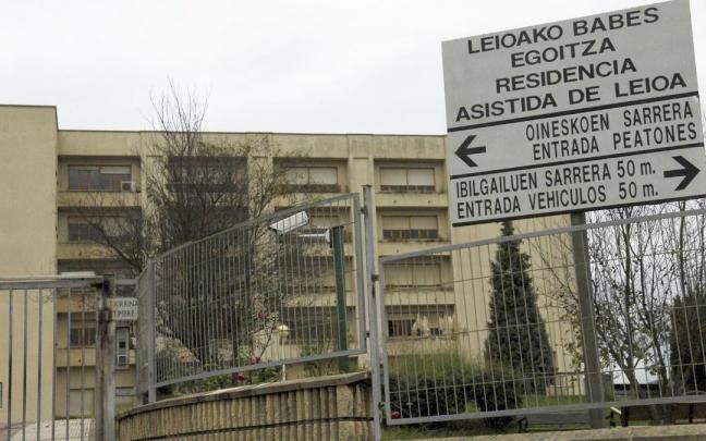 Imagen de archivo de la residencia foral de Leioa que va a ser transformada Imagen de archivo de la residencia foral de Leioa que va a ser transformada