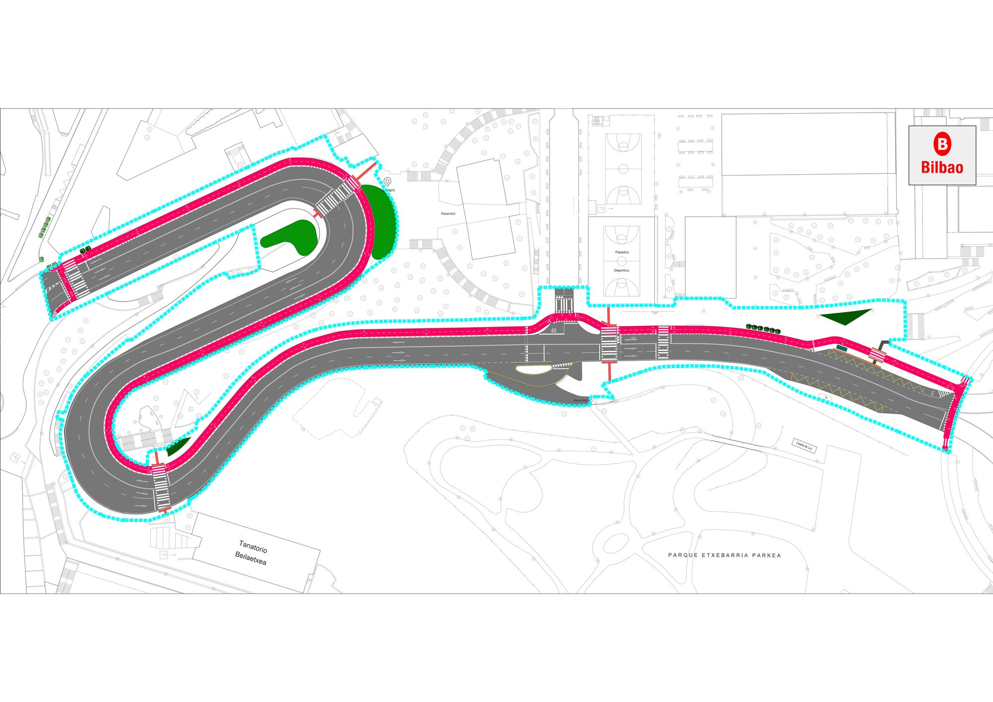 Proyecto de reforma y mejora de la bajada de la Avenida Zumalacarregui