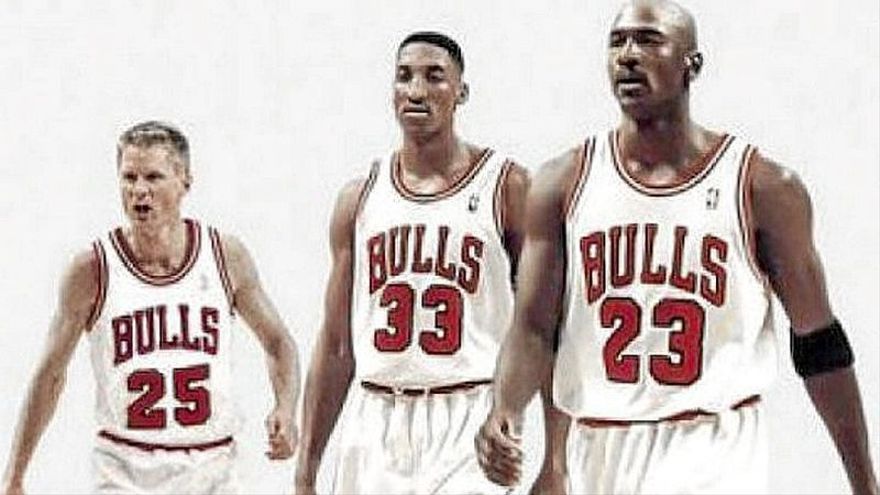 Los Chicago Bulls de los 90 comandados por Jordan. | FOTO: DMAX