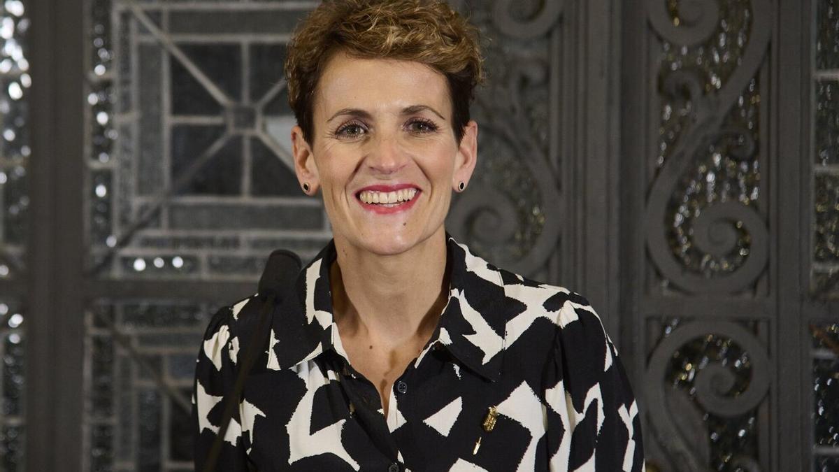 María Chivite.