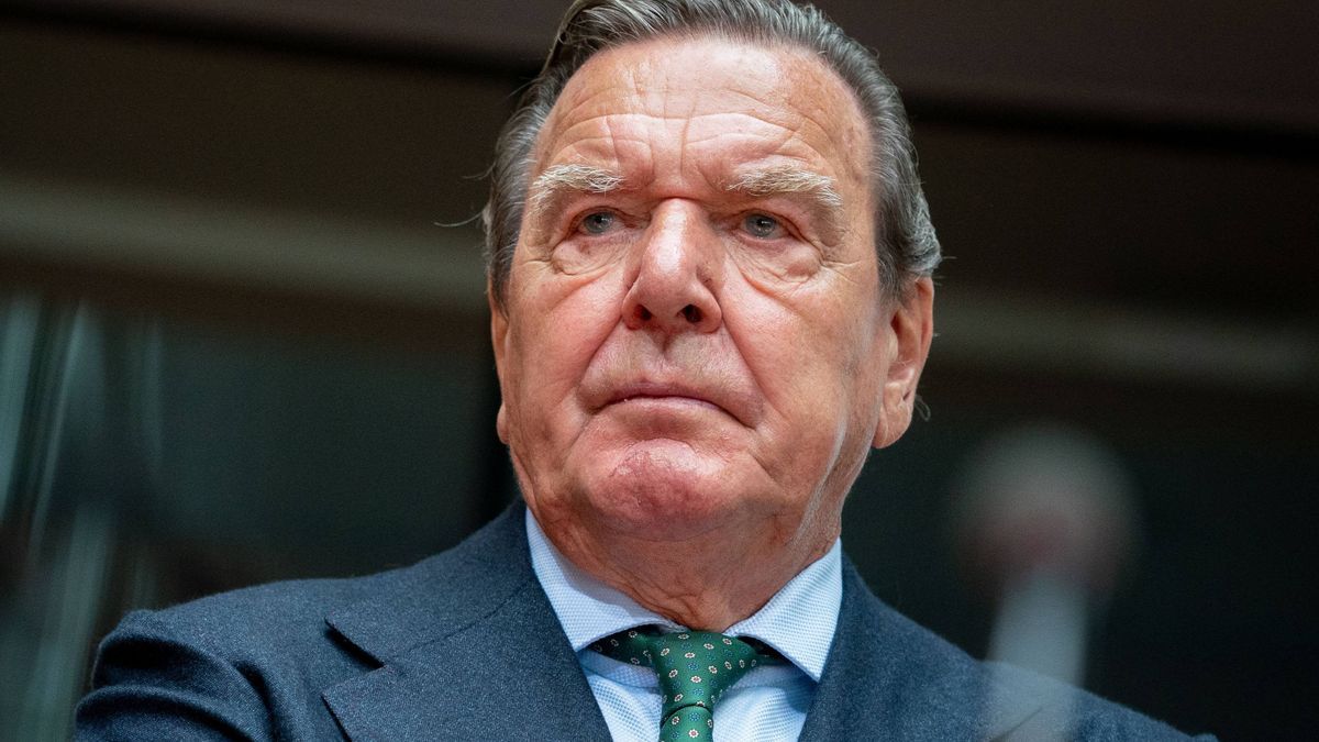 Gerhard Schröder, excanciller de Alemania.