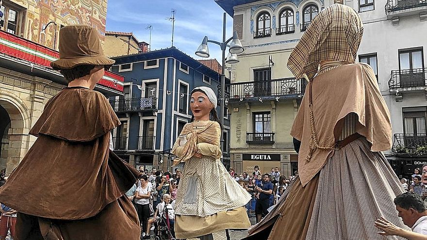 El txupinazo tendrá lugar el 12 de octubre con la presencia de Patxikotxu y Pantxike. | FOTO: K. DOYLE