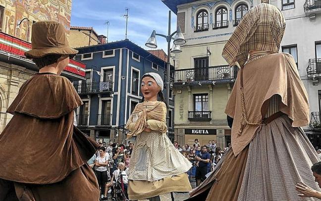 El txupinazo tendrá lugar el 12 de octubre con la presencia de Patxikotxu y Pantxike. | FOTO: K. DOYLE