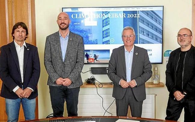 Representantes de las entidades organizadoras, este lunes | FOTO: N.G.